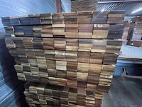 Hardhout tegelhout 550-1050x97x17mm (607x) - afbeelding 2 van  3