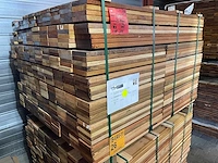 Hardhout tegelhout 550-1050x97x17mm (607x) - afbeelding 3 van  3