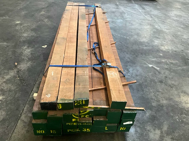 Hardhouten balken (25x) - afbeelding 6 van  6