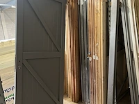 Hardhouten enkele dichte deur, prestige - afbeelding 2 van  4