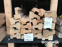 Hardhouten kozijn c profiel - afbeelding 1 van  2