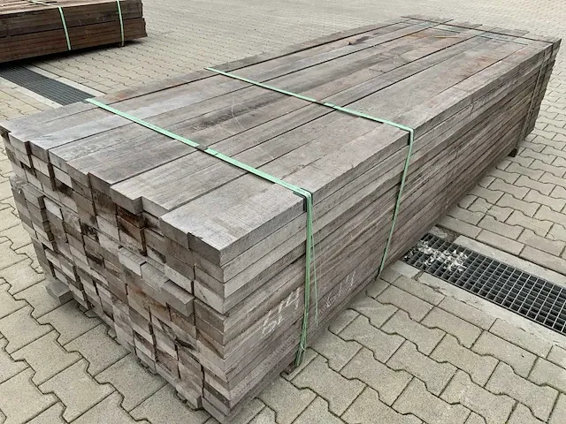 Hardhouten ligger 3000x90x40mm (140x) - afbeelding 5 van  5