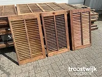 Hardhouten louvredeuren - afbeelding 3 van  7