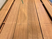 Hardhouten plank geschaafd 490x14,5x1,6 cm (25x) - afbeelding 3 van  7
