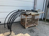 Hardhouten platen voor terras verwarming/verlichting (12x) - afbeelding 1 van  8