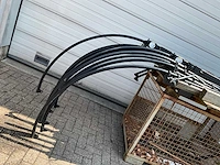 Hardhouten platen voor terras verwarming/verlichting (12x) - afbeelding 6 van  8