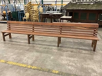 Hardhouten terrasbank - afbeelding 1 van  4