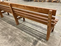 Hardhouten terrasbank - afbeelding 4 van  4