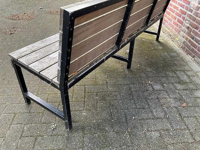 Hardhouten terrasbank - afbeelding 6 van  7