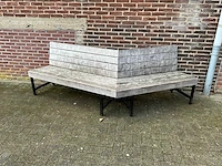 Hardhouten terrasbank - afbeelding 1 van  8