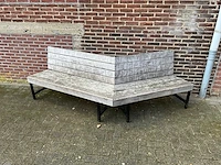 Hardhouten terrasbank - afbeelding 2 van  8