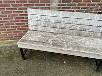 Hardhouten terrasbank - afbeelding 3 van  8