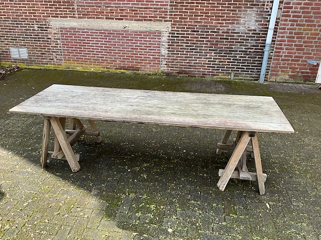 Hardhouten terrastafel - afbeelding 3 van  7