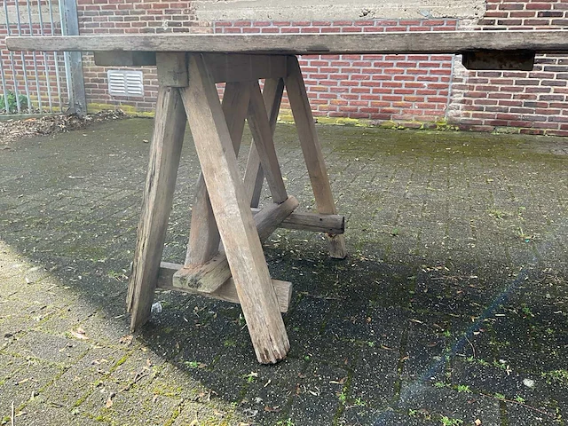 Hardhouten terrastafel - afbeelding 4 van  7