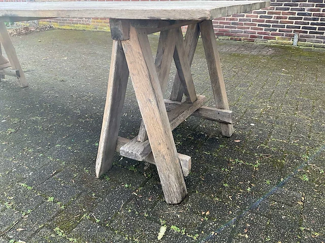 Hardhouten terrastafel - afbeelding 5 van  7