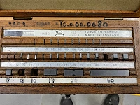 Hardmetalen eindmaten set - afbeelding 2 van  2