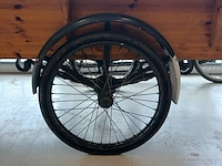 Haringkar /bakfiets , gazelle, onderstel en fiets ca 1930 en opbouw volledig vernieuwd - afbeelding 3 van  33