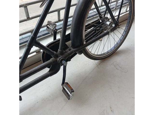 Haringkar /bakfiets , gazelle, onderstel en fiets ca 1930 en opbouw volledig vernieuwd - afbeelding 15 van  33