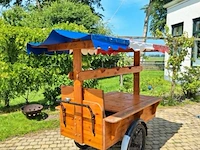 Haringkar /bakfiets , gazelle, onderstel en fiets ca 1930 en opbouw volledig vernieuwd - afbeelding 22 van  33