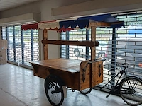 Haringkar /bakfiets , gazelle, onderstel en fiets ca 1930 en opbouw volledig vernieuwd - afbeelding 23 van  33
