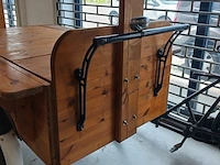 Haringkar /bakfiets , gazelle, onderstel en fiets ca 1930 en opbouw volledig vernieuwd - afbeelding 28 van  33