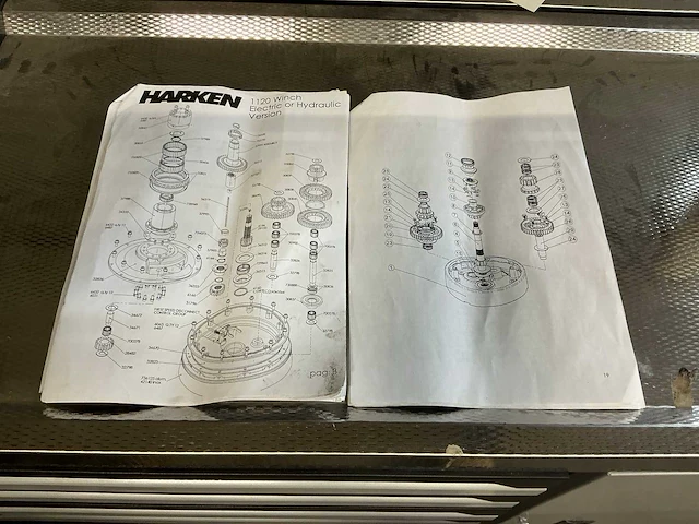 Harken lieren diverse boot onderdelen en accessoires - afbeelding 29 van  36
