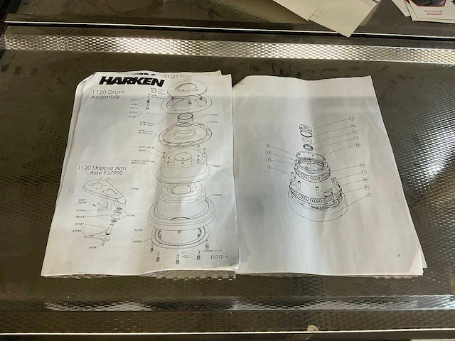 Harken lieren diverse boot onderdelen en accessoires - afbeelding 28 van  36