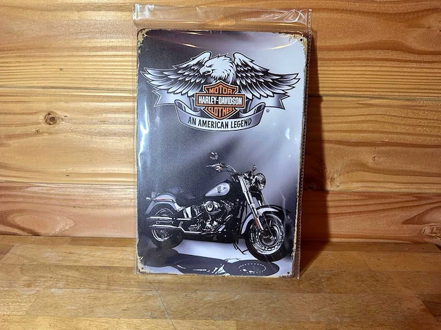 Harley davidson - - mancave decoratie - afbeelding 1 van  1