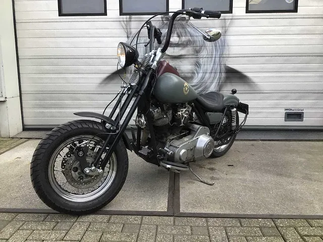Harley davidson - chopper - fxr super glide ii - motorfiets - afbeelding 1 van  21
