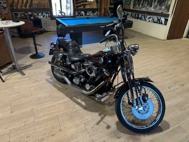 Harley davidson - chopper - fxsts springer - motorfiets - afbeelding 7 van  14