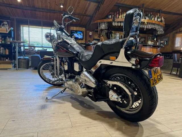 Harley davidson - chopper - fxsts springer - motorfiets - afbeelding 10 van  14