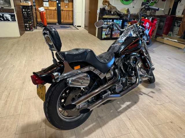 Harley davidson - chopper - fxsts springer - motorfiets - afbeelding 11 van  14