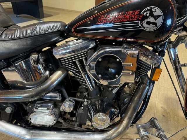 Harley davidson - chopper - fxsts springer - motorfiets - afbeelding 12 van  14