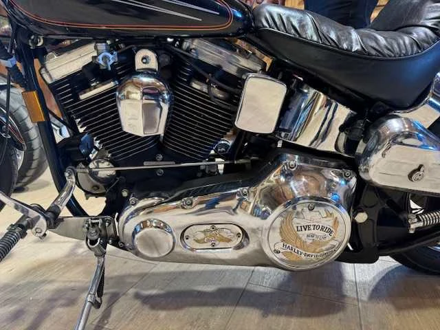 Harley davidson - chopper - fxsts springer - motorfiets - afbeelding 13 van  14