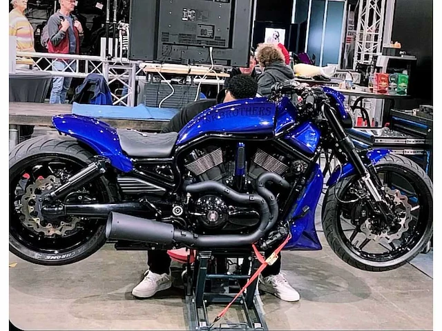 Harley davidson - chopper - vrscdx night-rod special - motorfiets custom made - afbeelding 1 van  7