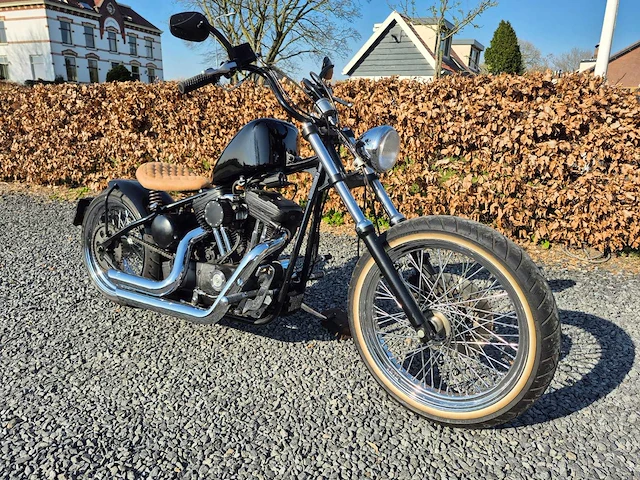 Harley davidson - chopper - xlh sportster - motorfiets - afbeelding 5 van  10