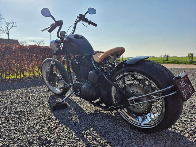Harley davidson - chopper - xlh sportster - motorfiets - afbeelding 7 van  10