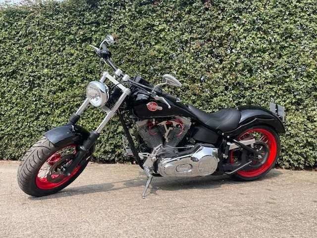 Harley davidson - softtail - motorfiets - afbeelding 1 van  23