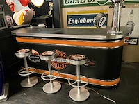 Harley-davidson - zeer mooie harley davidson bar met verlichting - afbeelding 1 van  6