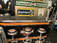 Harley-davidson - zeer mooie harley davidson bar met verlichting - afbeelding 2 van  6