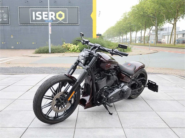 Harley davidson chopper fxbr breakout custom 2018, 75-mv-rh - afbeelding 13 van  15