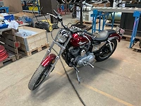 Harley-davidson chopper motorfiets