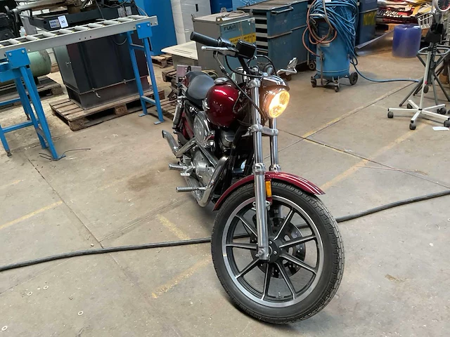 Harley-davidson chopper motorfiets - afbeelding 7 van  13