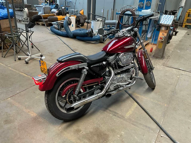 Harley-davidson chopper motorfiets - afbeelding 8 van  13