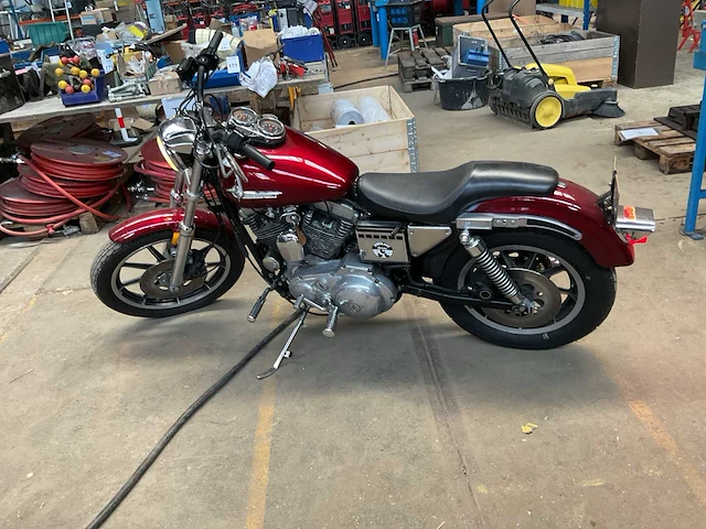 Harley-davidson chopper motorfiets - afbeelding 10 van  13