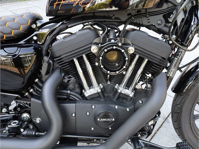 Harley davidson chopper xl 1200ns iron 2019, 05-mx-vf - afbeelding 5 van  13
