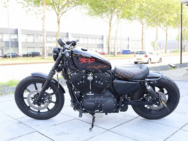 Harley davidson chopper xl 1200ns iron 2019, 05-mx-vf - afbeelding 10 van  13