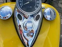 Harley-davidson electra glide, zeldzaam strak harley-davidson, flhtp electra glide, zwart / geel, bouwjaar 1988 - afbeelding 2 van  21