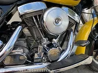 Harley-davidson electra glide, zeldzaam strak harley-davidson, flhtp electra glide, zwart / geel, bouwjaar 1988 - afbeelding 8 van  21