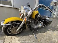 Harley-davidson electra glide, zeldzaam strak harley-davidson, flhtp electra glide, zwart / geel, bouwjaar 1988 - afbeelding 15 van  21